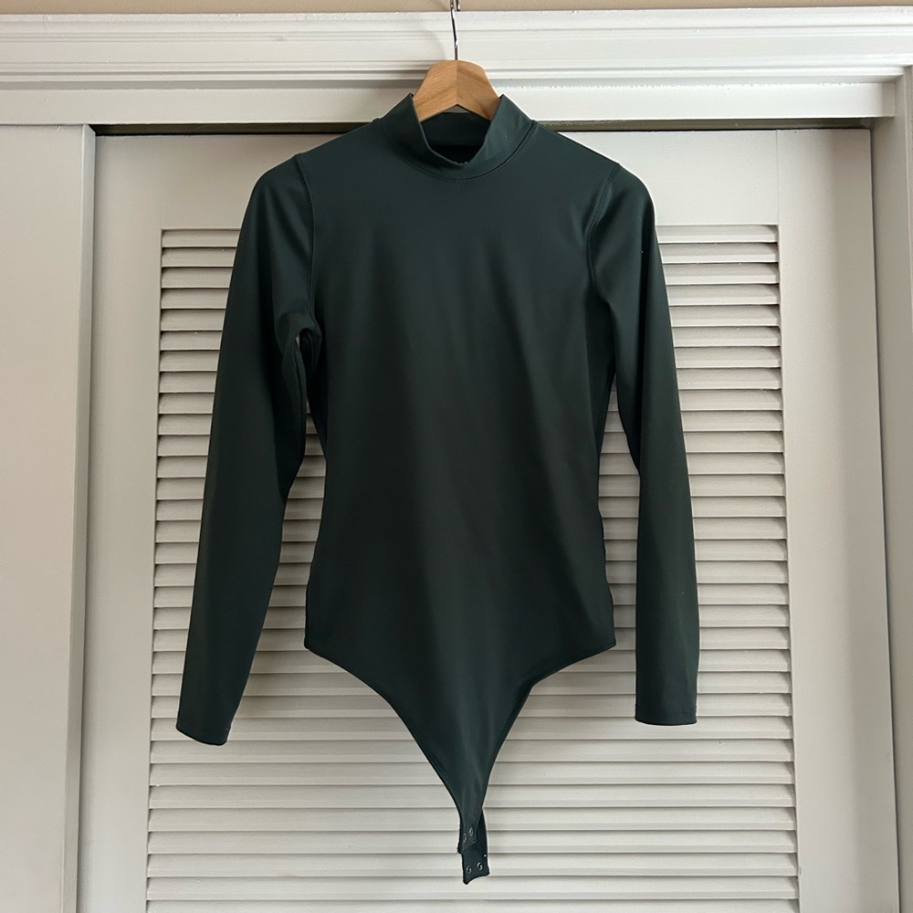 Abercrombie & Fitch Forest Green Kids Bodysuit - Picture 1 of 3